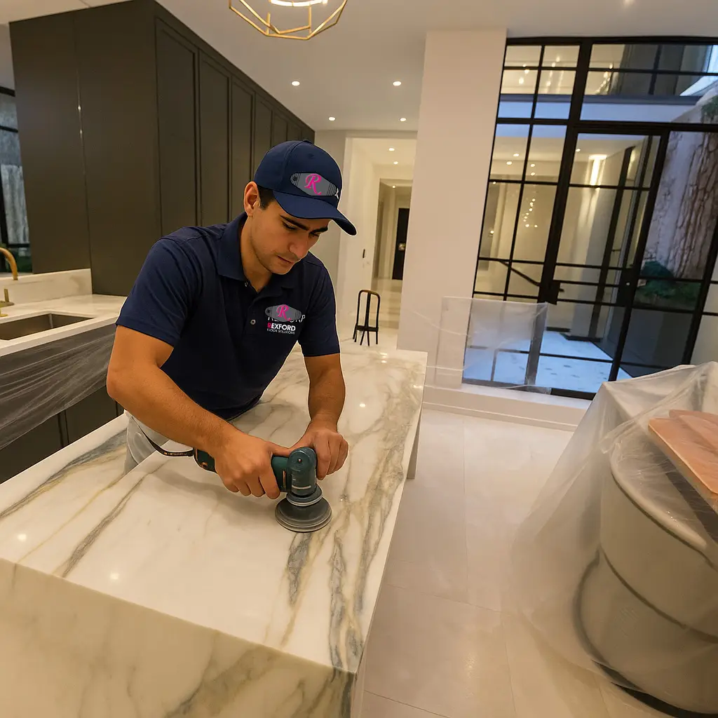 Rexford Kitchen Countertop polishing