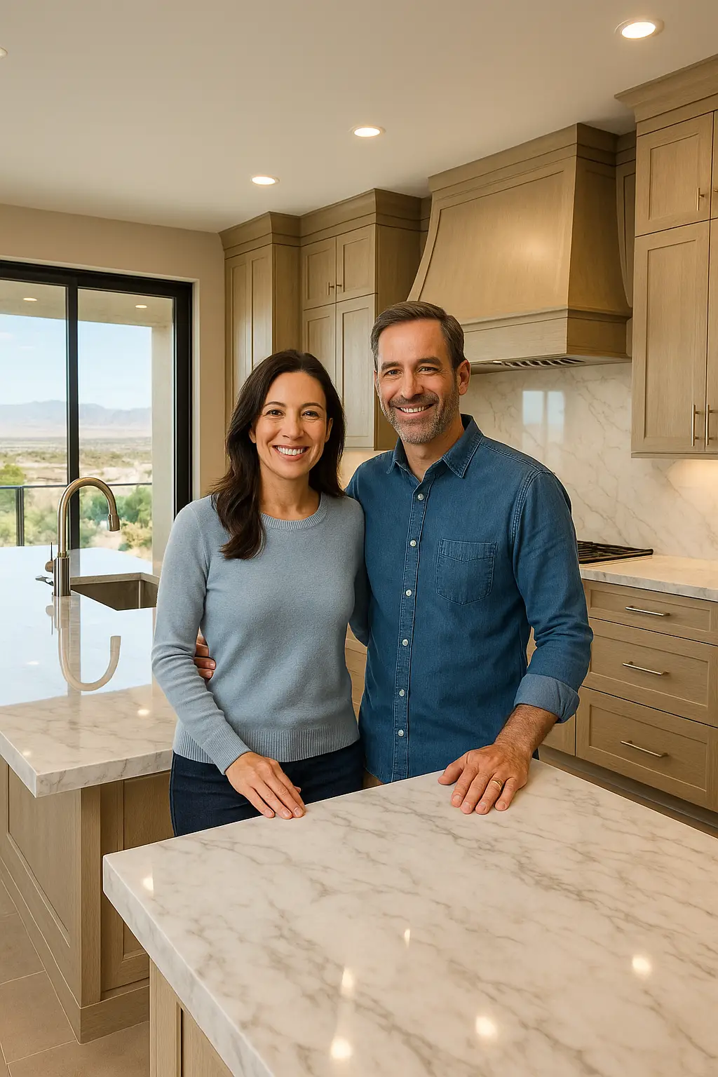 rexford happy couple countertop polishing w
